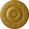 Ekena Millwork Neuveau Ceiling Medallion (Fits Canopies up to 6 3/8"), Hand-Painted Pharaohs Gold, 24 1/4"OD x 2"P CM24NAPGS - alternate 1